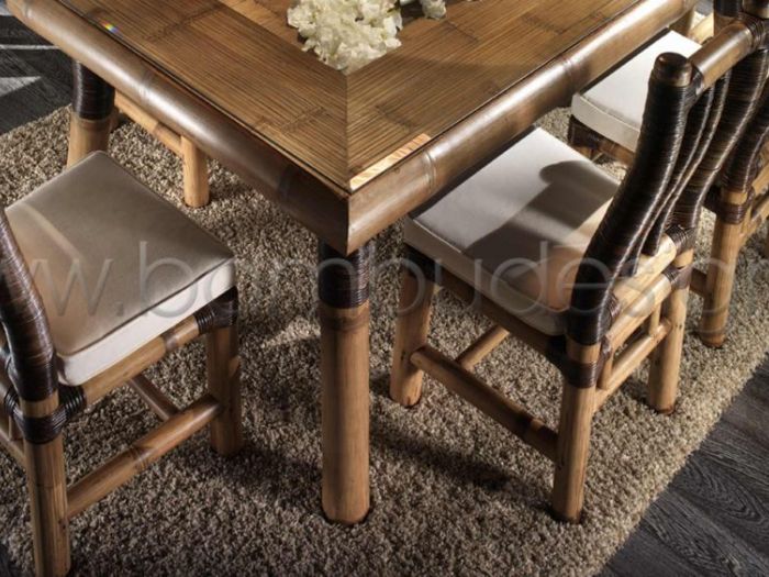Archisio - Bambu Design - Progetto Tavoli basi tavolo sedie poltroncine
