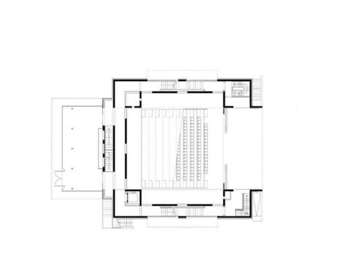 Archisio - Sergio Pascolo - Progetto Botticino bresciaMultipurpose theatre