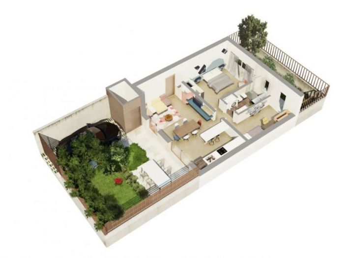 Archisio - Ati Project - Progetto Residenze green houses