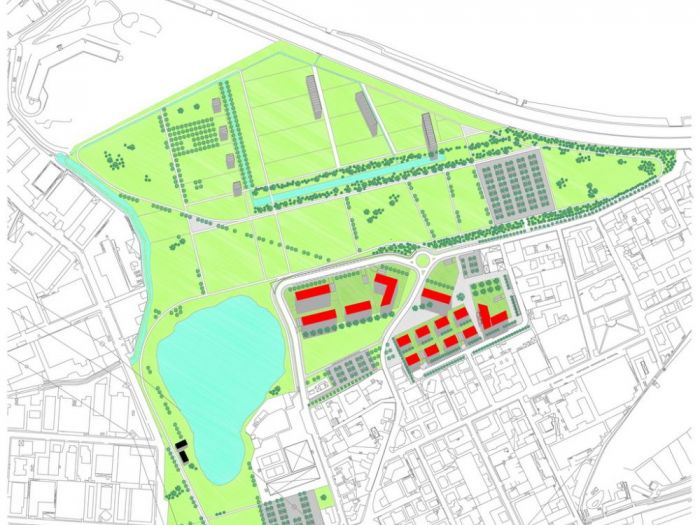 Archisio - Arch Studio - Progetto Master plan per settimo milanese
