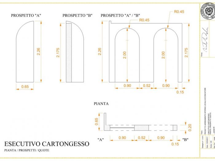 Archisio - Riccardo La Barba - Progetto Negozio parrucchiera