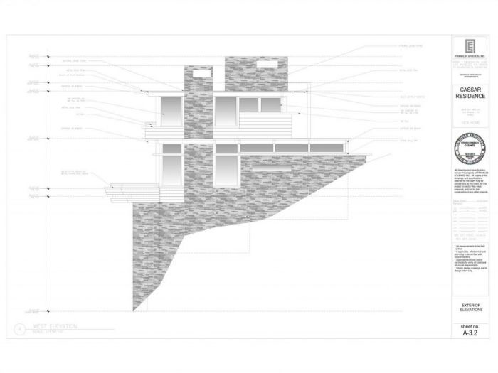 Archisio - Andrea Daguanno - Progetto Nuova edificazione villa in washington dc