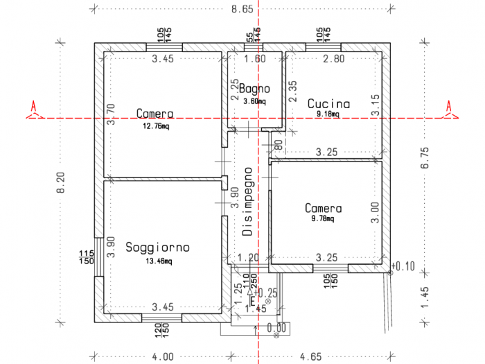 Archisio - Antonella Liguori Architetto - Progetto Villetta per le vacanze