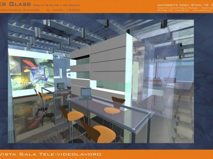Archisio - Daniele Francesco Santoro - Progetto Glass under glass