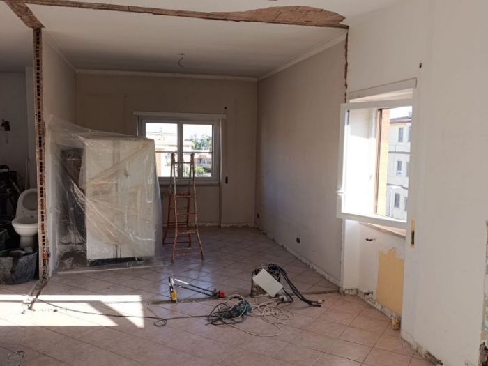 Archisio - Mani Srl Ristrutturazini - Progetto Ristrutturazione effettuata presso un appartamento sito in roma zona acilia