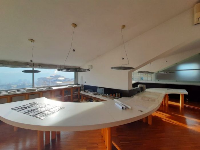 Archisio - Elisa Cattelan - Progetto Ufficio tecnico No Luminoso attico