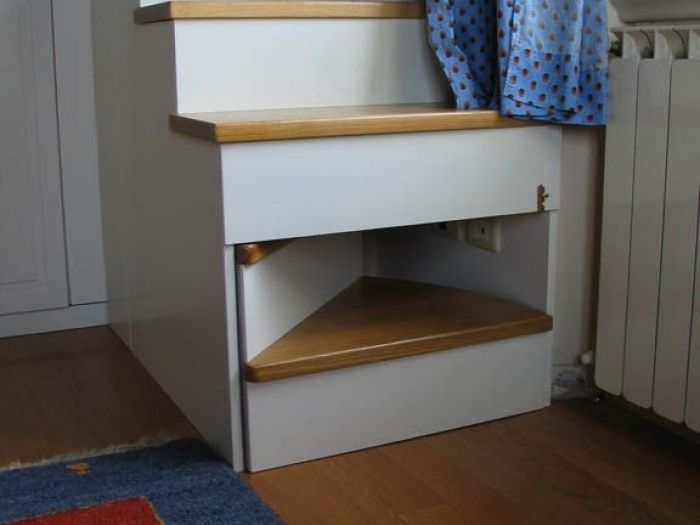 Archisio - Melloni Falegnameria - Progetto Scale e soppalchi