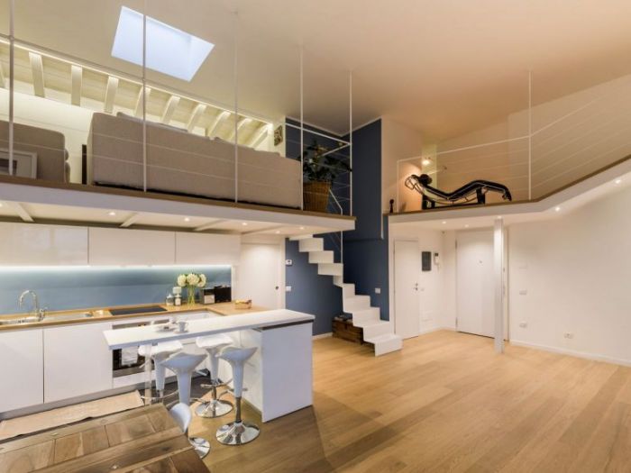 Archisio - Annalisa Carli - Progetto Un luminoso attico datmosfera