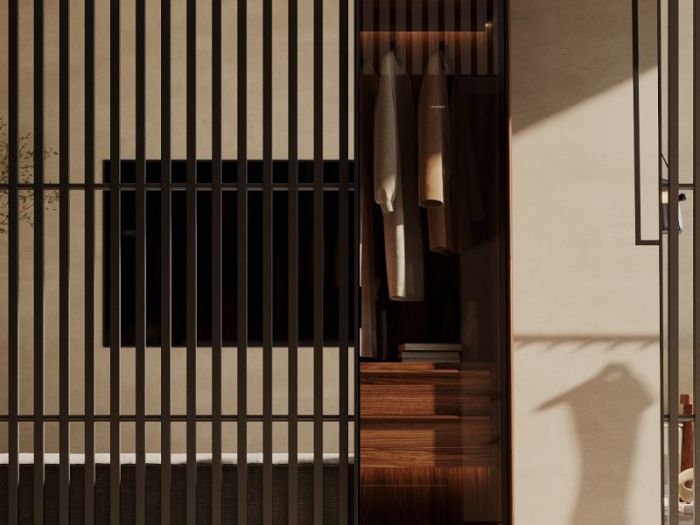 Archisio - Red Head Design - Progetto Camera da letto con spogliatoio