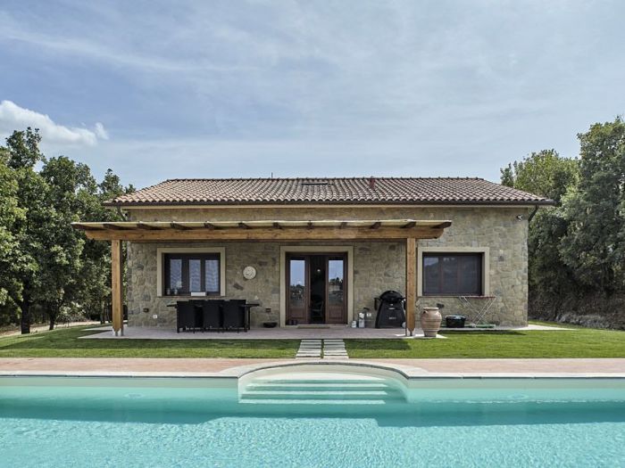 Archisio - Matteo Castelli Fotografia - Progetto Villa privata chianni toscana