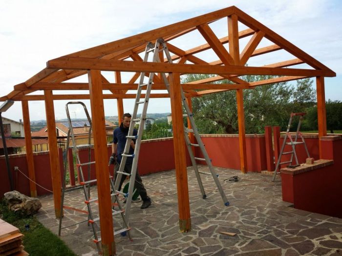 Archisio - Falegnameria Durbano Di Lorenzo Durbano - Progetto Cucina in muratura lavori in legno vari