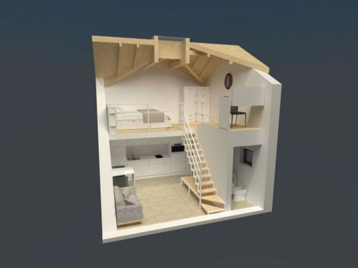 Archisio - Arch Studio - Progetto Mini appartamento allisola