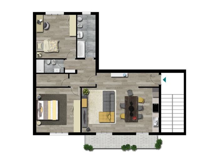 Archisio - Made With Home - Progetto Ristrutturazione virtuale villa cortese