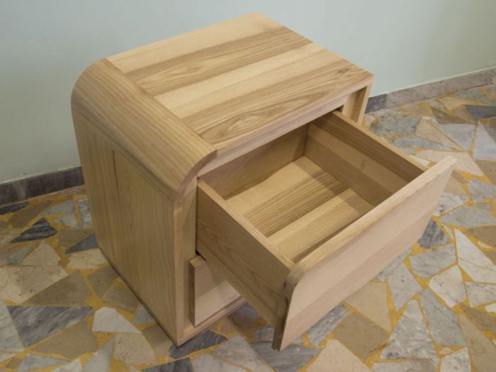 Archisio - Ebanisteria Gambella - Progetto Comodino in frassino