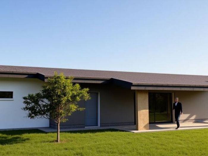 Archisio - Claudio Dagostino - Progetto Realizzazione casa in xlam in legno lamellare