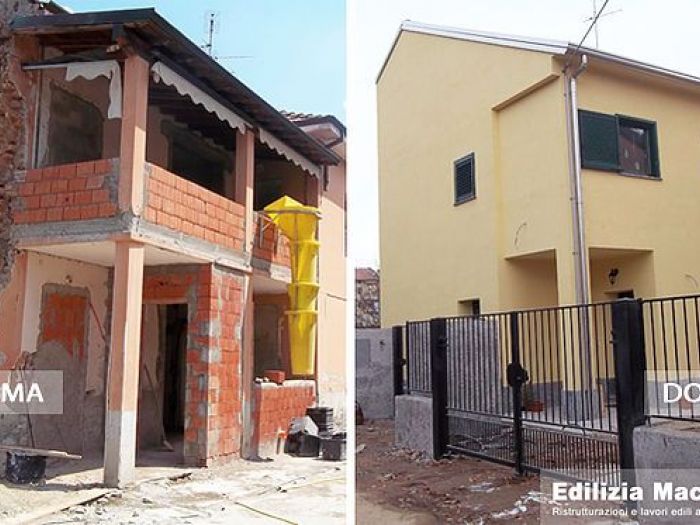 Archisio - Edilizia Macari - Progetto Ristrutturazione completa villa a monza