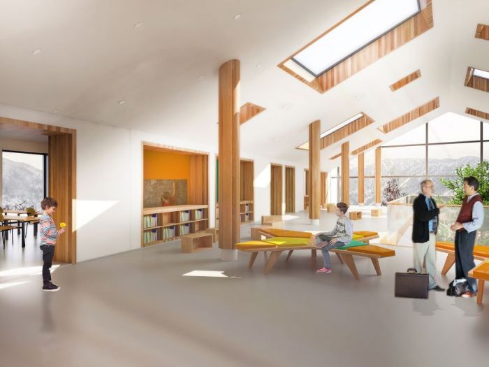 Archisio - Davide Coluzzi Daz Architect - Progetto Plesso scolastico puos di alpago