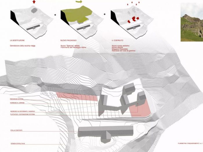 Archisio - Cfcstudio Marco Ragonese - Progetto Malga fosse