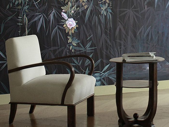 Archisio - Larghevedute Handmadewallpaper - Progetto Tessuti e carte da parati dipinti a mano