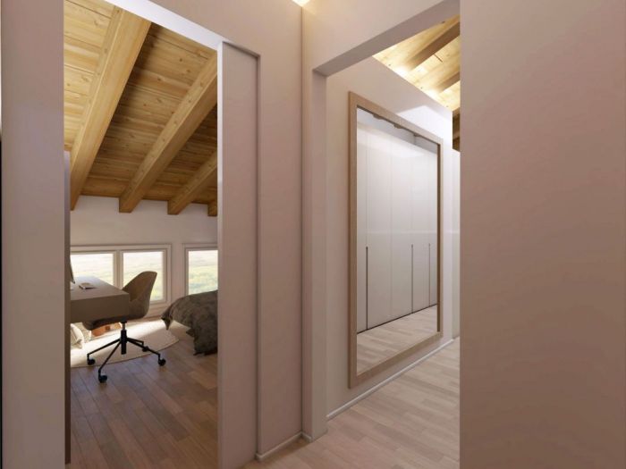 Archisio - 2310 Interior Designer - Progetto Mansarda castelfranco veneto