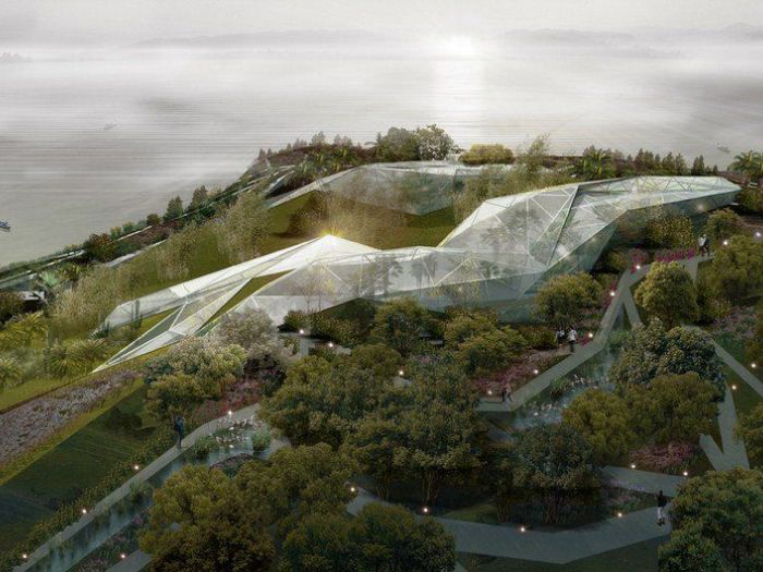 Archisio - Plasma Studio - Progetto Xian greenhouse