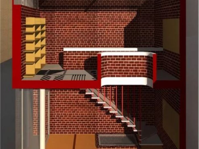 Archisio - Gesino Macrina - Progetto Progetto di uno studio professionale pigneto - roma2007