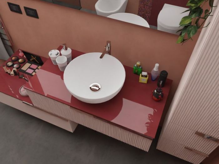 Archisio - Theworkinprogress Studio Interior Design - Progetto Il bagno di barbara