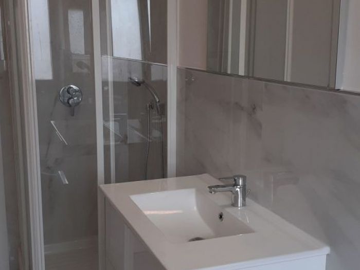 Archisio - Mani Srl Ristrutturazini - Progetto Ristrutturazione bagno roma via di bravetta