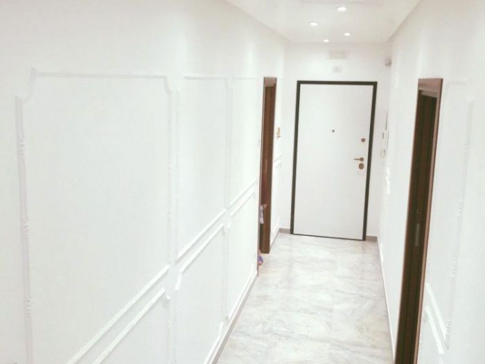 Archisio - Carlo Romanazzi - Progetto Cornici in gesso controsoffitto pitturazione