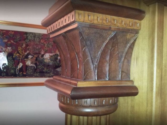 Archisio - Falegnameria Emme 4 Wood Laquila - Progetto Arco e colonne in legno