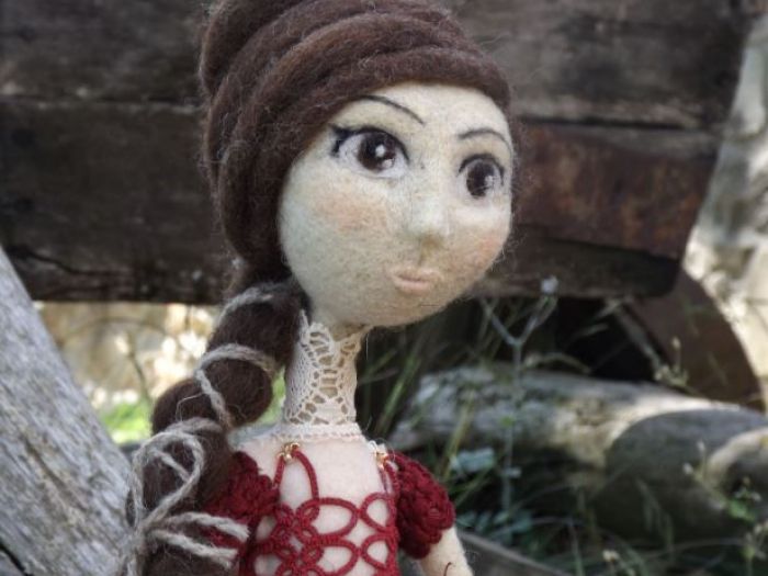 Archisio - Pupillae Art Dolls - Progetto Bambole di feltro juliet art doll