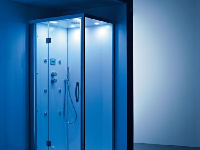 Archisio - Ral Ceramiche Design srl - Progetto Bagno box multifunzione - serie kromos