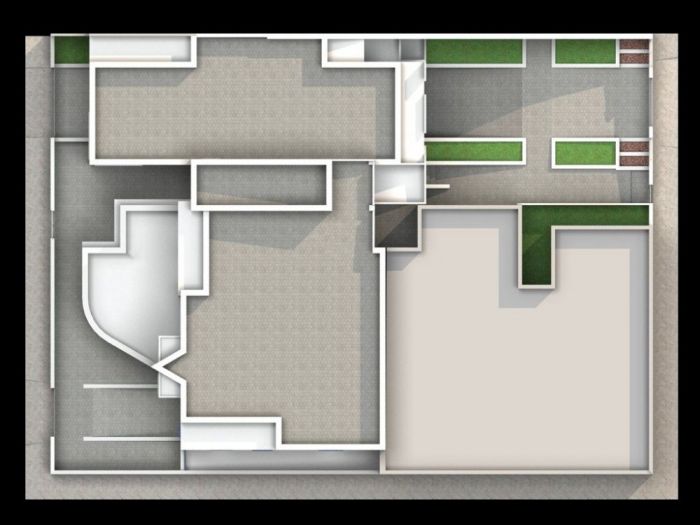 Archisio - Fabio Bisciglia - Progetto Studio di una soluzione architettonica per lampliamento in soprelevazione di un fabbricato a destinazione residenziale costruito negli anni 80