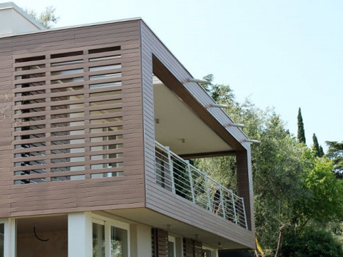 Archisio - Ferall srl - Progetto Rivestimenti e pavimenti per esterni in pvc misto legno
