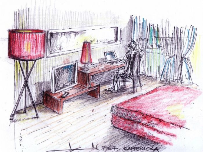 Archisio - Studio Di Architettura Mannelli - Progetto Residence-hotel in kamenicka praha czech republic