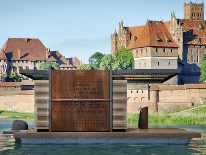 Archisio - Torrisi Procopio Architetti - Progetto Fh25 floating home bydgoszcz poland 2016