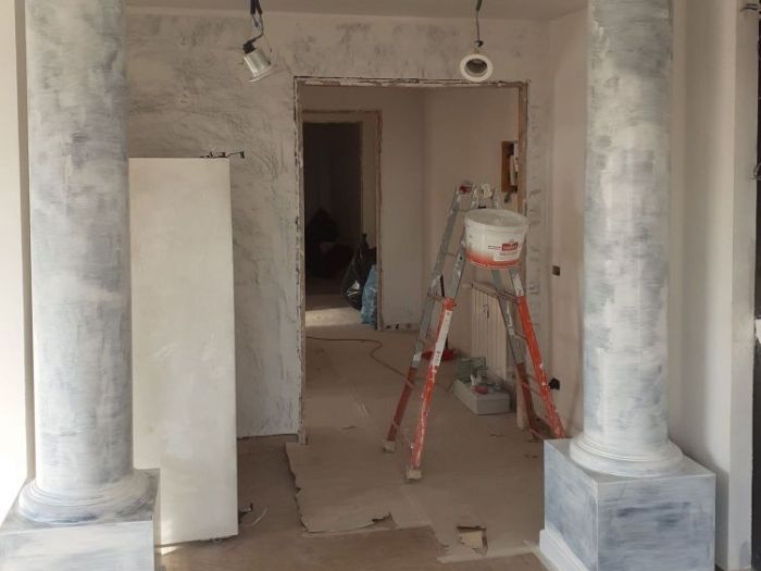 Archisio - Mani Srl Ristrutturazini - Progetto Restyling di un attico sito in roma zona bravetta