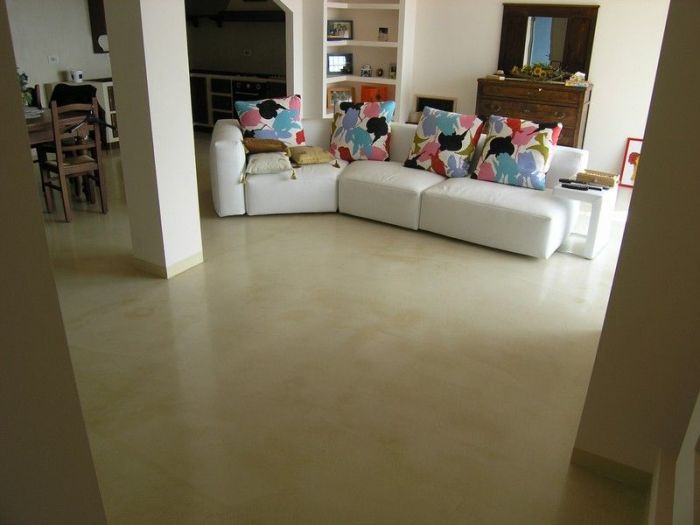 Archisio - Michela Vicchi - Progetto Pavimento decorcemento