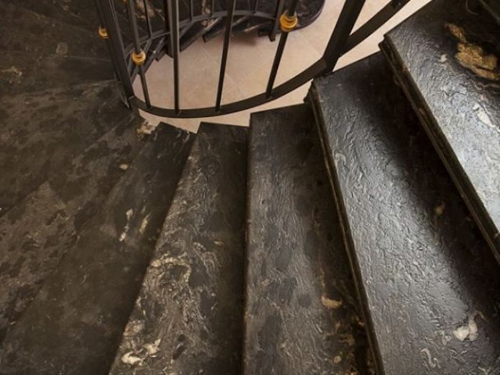 Archisio - Carpenteria Fabbro Alma - Progetto Marmo per scale