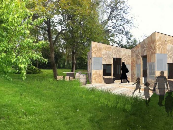 Archisio - Coarch Studio - Progetto Progetto per un padiglione di legno temporaneo nel parco lambro