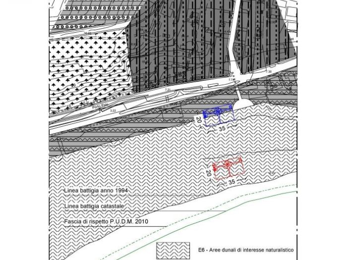 Archisio - Francesco Paolo Ciccarelli - Progetto Progetto di un chiosco in spiaggia e locale notturno