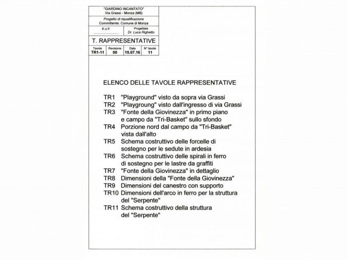 Archisio - Luca Righetto - Progetto Documenti di progetto pubblico