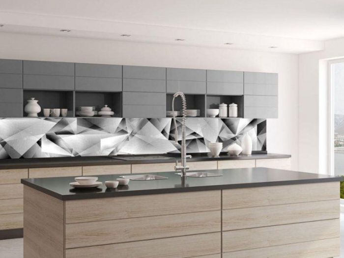 Archisio - Citti Serramenti Infissi Cristalli - Progetto Schienali per cucine in vetro