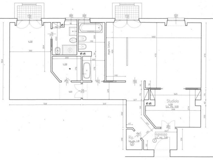 Archisio - Marco Valenti - Progetto Appartamento milanese