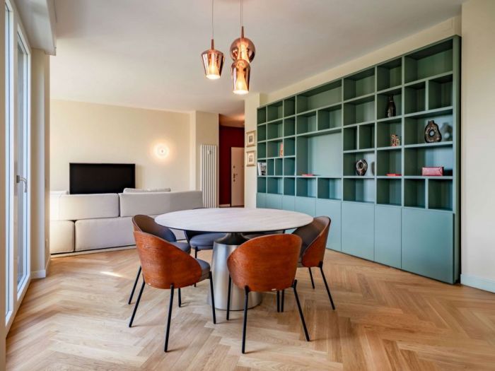 Archisio - Gianluca Chiocca Design - Progetto Ristrutturazione appartamento 120 mq - san siro milano