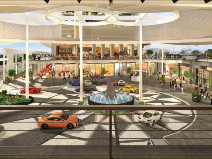 Archisio - Metex Design Group - Progetto Istmarina shopping mall