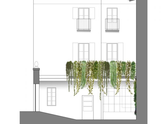 Archisio - Andrea Livio Volpato - Progetto Sistemazione corte e portico