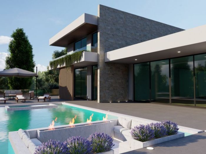 Archisio - Render Real - Progetto Rendering villa
