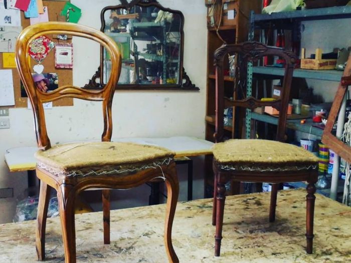 Archisio - Tappezzeria Artigianale Del Borgo - Progetto Realizzazione di sedie