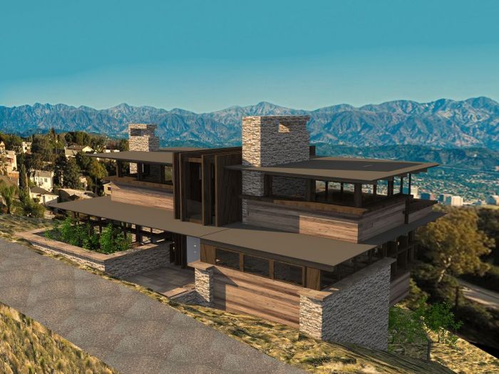 Archisio - Andrea Daguanno - Progetto Nuova edificazione villa in washington dc